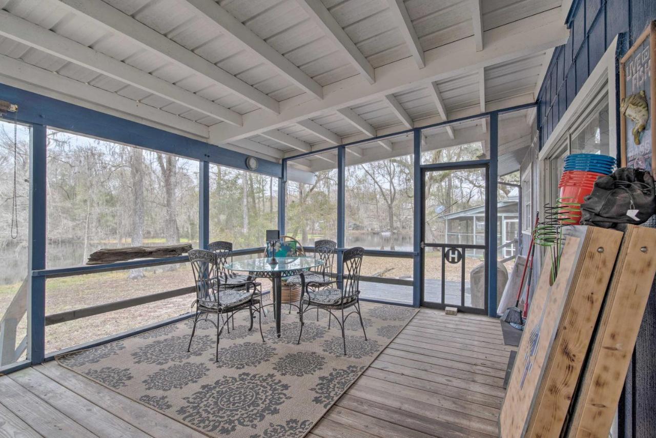 Unplugged Withlacoochee Riverfront Retreat! Bushnell Exteriér fotografie